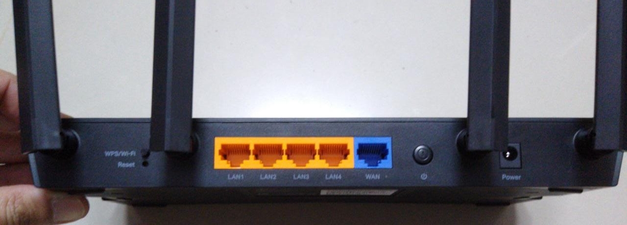 TP-Link AX1500 Wi-Fi 6 Router Back 